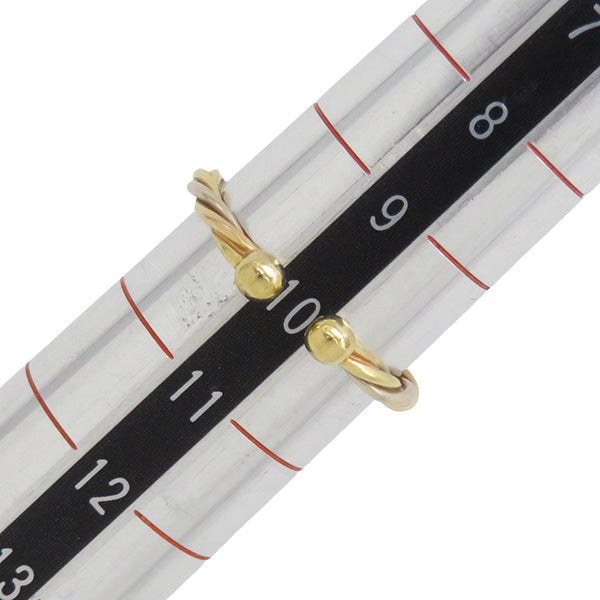 カルティエ Cartier スリーカラー ツイストリング ホワイト