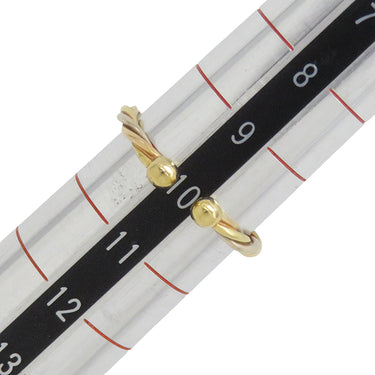 カルティエ Cartier スリーカラー ツイストリング ホワイトゴールドXイエローゴールドXピンクゴールド K18WG K18YG K18PG #51(JP11) リング 指輪 10号