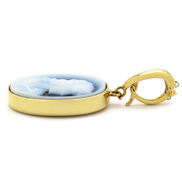 TASAKI TASAKI カメオ イエローゴールド K18YG ペンダントトップ チャーム