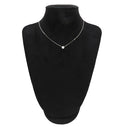 ノンブランド NON BRAND ダイヤ ペンダント プラチナシルバー Pt850 ダイヤモンド ネックレス