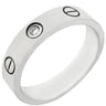 カルティエ Cartier ミニラブリング 1Pダイヤ B4050549 ホワイトゴールド K18WG ダイヤモンド #49(JP9) リング 指輪 LOVE Ring 750 18K WG 18金 9号