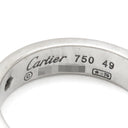 カルティエ Cartier ミニラブリング 1Pダイヤ B4050549 ホワイトゴールド K18WG ダイヤモンド #49(JP9) リング 指輪 LOVE Ring 750 18K WG 18金 9号