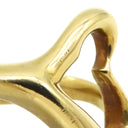 ティファニー Tiffany & Co オープンハート イエローゴールド K18YG リング 指輪 T＆Co. 750 750YG エルサ ペレッティ 7号