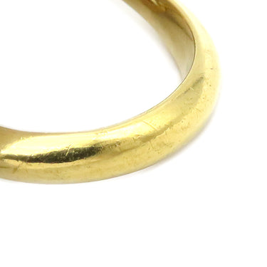 ティファニー Tiffany & Co オープンハート イエローゴールド K18YG リング 指輪 T＆Co. 750 750YG エルサ ペレッティ 7号