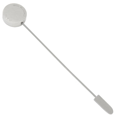 エルメス HERMES セリエ ピンブローチ ホワイトXシルバー メタル ブローチ ハットピン