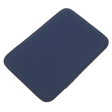 エルメス HERMES MagSafe エマン “アロ！” ブルーネイビー×マルチカラー スイフト フェルト カードケース 茶 iPhone マグネット