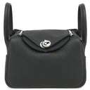 エルメス HERMES リンディ ミニ 20 ブラック トリヨンクレマンス ショルダーバッグ シルバー金具 新品 未使用 黒