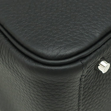 エルメス HERMES リンディ ミニ 20 ブラック トリヨンクレマンス ショルダーバッグ シルバー金具 新品 未使用 黒