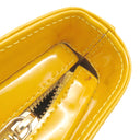 ルイヴィトン LOUIS VUITTON ヒューストン M91121 ジョーヌ モノグラムヴェルニ トートバッグ ゴールド金具 黄 ハンドバッグ