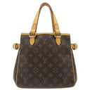 ルイヴィトン LOUIS VUITTON バティニョール M51156 モノグラム モノグラムキャンバス ハンドバッグ ゴールド金具 茶