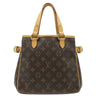 ルイヴィトン LOUIS VUITTON バティニョール M51156 モノグラム モノグラムキャンバス ハンドバッグ ゴールド金具 茶