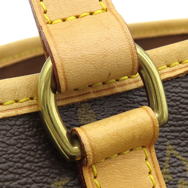 ルイヴィトン LOUIS VUITTON バティニョール M51156 モノグラム モノグラムキャンバス ハンドバッグ ゴールド金具 茶