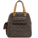 ルイヴィトン LOUIS VUITTON エクサントリ シテ M51161 モノグラム モノグラムキャンバス ハンドバッグ ゴールド金具 茶