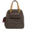ルイヴィトン LOUIS VUITTON エクサントリ シテ M51161 モノグラム モノグラムキャンバス ハンドバッグ ゴールド金具 茶