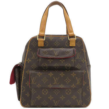 ルイヴィトン LOUIS VUITTON エクサントリ シテ M51161 モノグラム モノグラムキャンバス ハンドバッグ ゴールド金具 茶