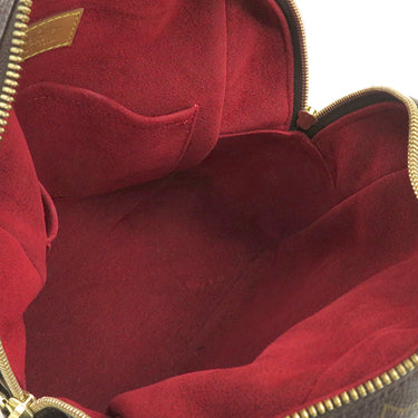 ルイヴィトン LOUIS VUITTON エクサントリ シテ M51161 モノグラム モノグラムキャンバス ハンドバッグ ゴールド金具 茶