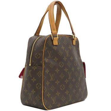 ルイヴィトン LOUIS VUITTON エクサントリ シテ M51161 モノグラム モノグラムキャンバス ハンドバッグ ゴールド金具 茶