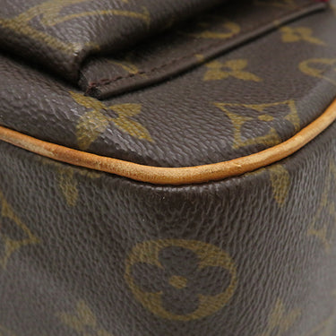 ルイヴィトン LOUIS VUITTON エクサントリ シテ M51161 モノグラム モノグラムキャンバス ハンドバッグ ゴールド金具 茶