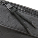 ルイヴィトン LOUIS VUITTON パルス ウェアラブル ウォレット M12636 ブラック モノグラムシャドウレザー ショルダーバッグ マットブラック金具 黒