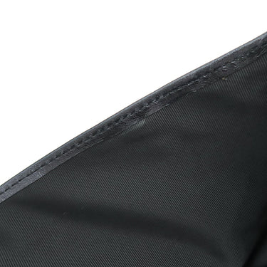 シャネル CHANEL ロゴ サコッシュ ブラック レザー ショルダーバッグ 黒