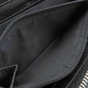 グッチ GUCCI オフ ザ グリッド ジップアラウンドウォレット 625576 ブラック ナイロン レザー 長財布 シルバー金具 黒 ラウンドファスナー