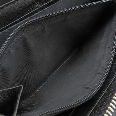 グッチ GUCCI オフ ザ グリッド ジップアラウンドウォレット 625576 ブラック ナイロン レザー 長財布 シルバー金具 黒 ラウンドファスナー