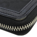 グッチ GUCCI オフ ザ グリッド ジップアラウンドウォレット 625576 ブラック ナイロン レザー 長財布 シルバー金具 黒 ラウンドファスナー