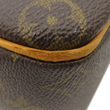 ルイヴィトン LOUIS VUITTON シテ MM M51182 モノグラム モノグラムキャンバス ショルダーバッグ ゴールド金具 茶 肩掛けバッグ