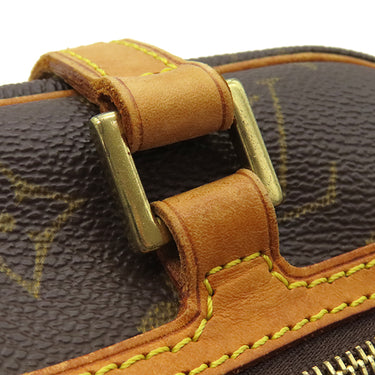 ルイヴィトン LOUIS VUITTON シテ MM M51182 モノグラム モノグラムキャンバス ショルダーバッグ ゴールド金具 茶 肩掛けバッグ