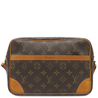 ルイヴィトン LOUIS VUITTON トロカデロ 27 M51274 モノグラム モノグラムキャンバス ショルダーバッグ ゴールド金具 茶 斜め掛け