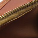 セリーヌ CELINE マカダム トート ブラウン PVC レザー トートバッグ ゴールド金具 茶 肩掛け