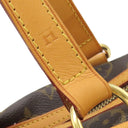 ルイヴィトン LOUIS VUITTON ストレーザ PM M51186 モノグラム モノグラムキャンバス ショルダーバッグ ゴールド金具 茶 肩掛け イニシャル刻印あり