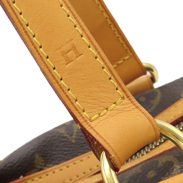 ルイヴィトン LOUIS VUITTON ストレーザ PM M51186 モノグラム モノグラムキャンバス ショルダーバッグ ゴールド金具 茶 肩掛け イニシャル刻印あり