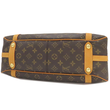 ルイヴィトン LOUIS VUITTON ストレーザ PM M51186 モノグラム モノグラムキャンバス ショルダーバッグ ゴールド金具 茶 肩掛け イニシャル刻印あり
