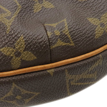 ルイヴィトン LOUIS VUITTON クロワッサン MM M51512 モノグラム モノグラムキャンバス ショルダーバッグ ゴールド金具 茶 肩掛け