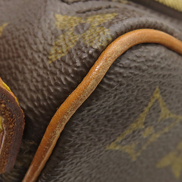 ルイヴィトン LOUIS VUITTON クロワッサン MM M51512 モノグラム モノグラムキャンバス ショルダーバッグ ゴールド金具 茶 肩掛け