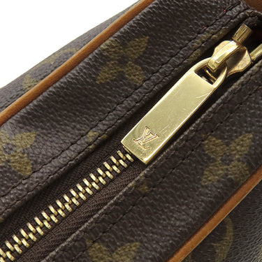 ルイヴィトン LOUIS VUITTON クロワッサン MM M51512 モノグラム モノグラムキャンバス ショルダーバッグ ゴールド金具 茶 肩掛け