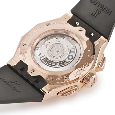 ウブロ HUBLOT クラシックフュージョン アエロフュージョン オーリンスキー 525.OX.0180.RX.ORL18 自動巻き メンズ K18KG 限定