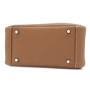 エルメス HERMES リンディ 2 ミニ 20 ゴールド トリヨンクレマンス ショルダーバッグ シルバー金具 新品 未使用 茶 新刻印