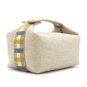 エルメス HERMES ブリッド ア ブラック オ カレPM セーグル ウール ポーチ シルバー金具 ハンドバッグ バニティバッグ