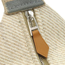 エルメス HERMES ブリッド ア ブラック オ カレPM セーグル ウール ポーチ シルバー金具 ハンドバッグ バニティバッグ