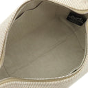 エルメス HERMES ブリッド ア ブラック オ カレPM セーグル ウール ポーチ シルバー金具 ハンドバッグ バニティバッグ