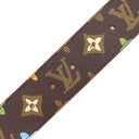 ルイヴィトン LOUIS VUITTON タイラーザクリエイター リバーシブルベルト 90/36 M8586 ブラウン×ベージュ モノグラムクラギーキャンバス ベルト シャンパンゴールド金具 茶