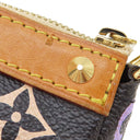 ルイヴィトン LOUIS VUITTON ポシェット アクセソワール M92648 ノワール モノグラムマルチカラーキャンバス アクセサリーポーチ ゴールド金具 黒 ポーチ ハンドバッグ