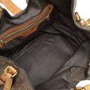 ルイヴィトン LOUIS VUITTON ネオL モノグラム モノグラムキャンバス クロコダイル ハンドバッグ ゴールド金具 茶 ボストン