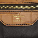 ルイヴィトン LOUIS VUITTON ネオL モノグラム モノグラムキャンバス クロコダイル ハンドバッグ ゴールド金具 茶 ボストン