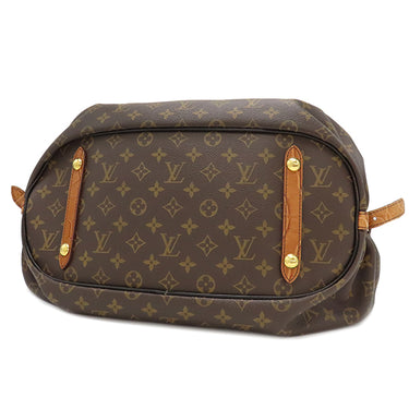 ルイヴィトン LOUIS VUITTON ネオL モノグラム モノグラムキャンバス クロコダイル ハンドバッグ ゴールド金具 茶 ボストン