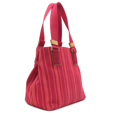 ルイヴィトン LOUIS VUITTON カバPM M94146 ルージュグルナディーヌ デニムキャンバス トートバッグ ゴールド金具 プランソレイユ