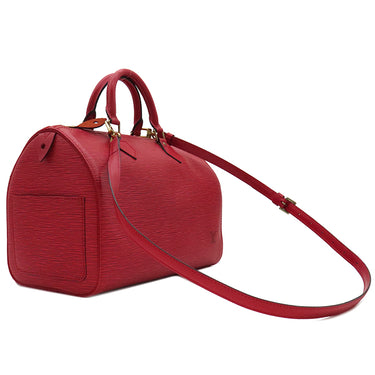 ルイヴィトン LOUIS VUITTON スピーディ 30 M43007 カスティリアンレッド エピレザー ハンドバッグ ゴールド金具 赤  ボストン 鍵・パドロック欠品