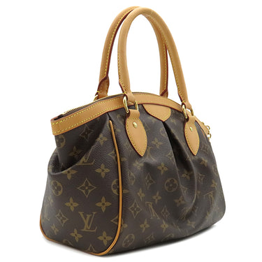 ルイヴィトン LOUIS VUITTON ティヴォリPM M40143 モノグラム モノグラムキャンバス ハンドバッグ ゴールド金具 茶